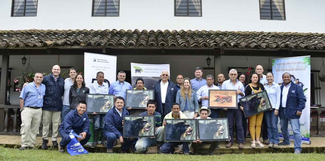 NUEVE FAMILIAS COMPROMETIDAS CON LA CONSERVACIÓN DEL OSO ANDINO EN EL QUEREMAL