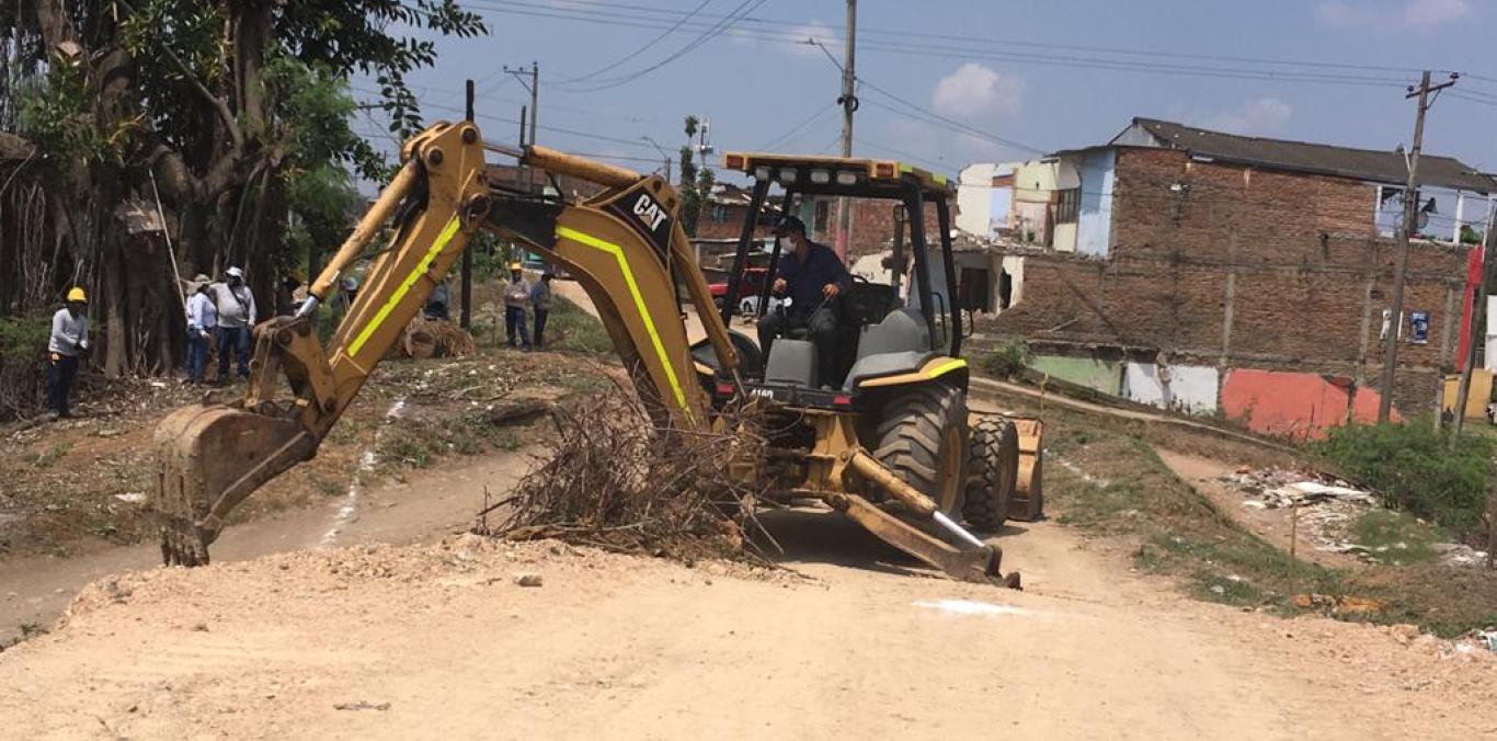 REINICIARON LAS OBRAS DEL PLAN JARILLÓN DE CALI