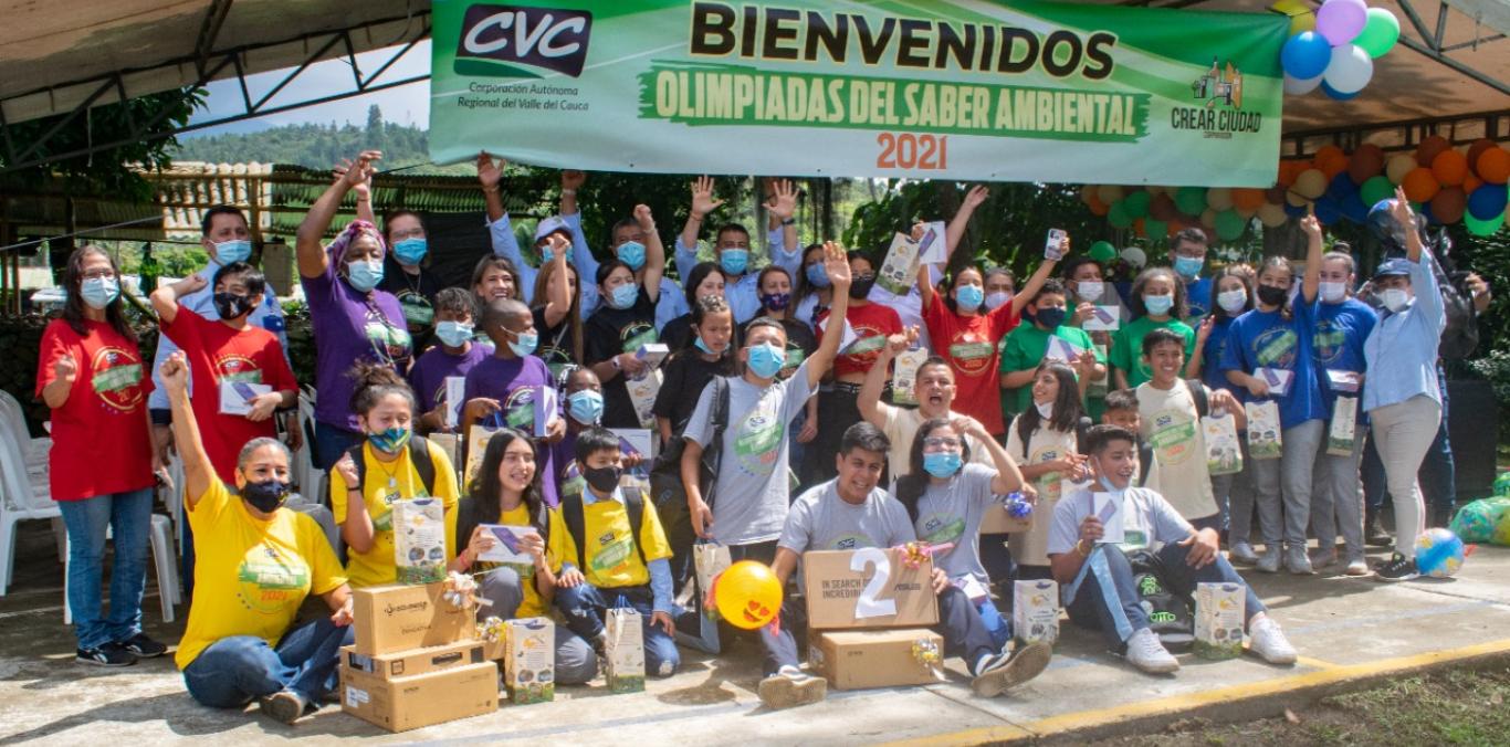 64 INSTITUCIONES EDUCATIVAS TIENEN CAMPEONES DEL SABER AMBIENTAL 