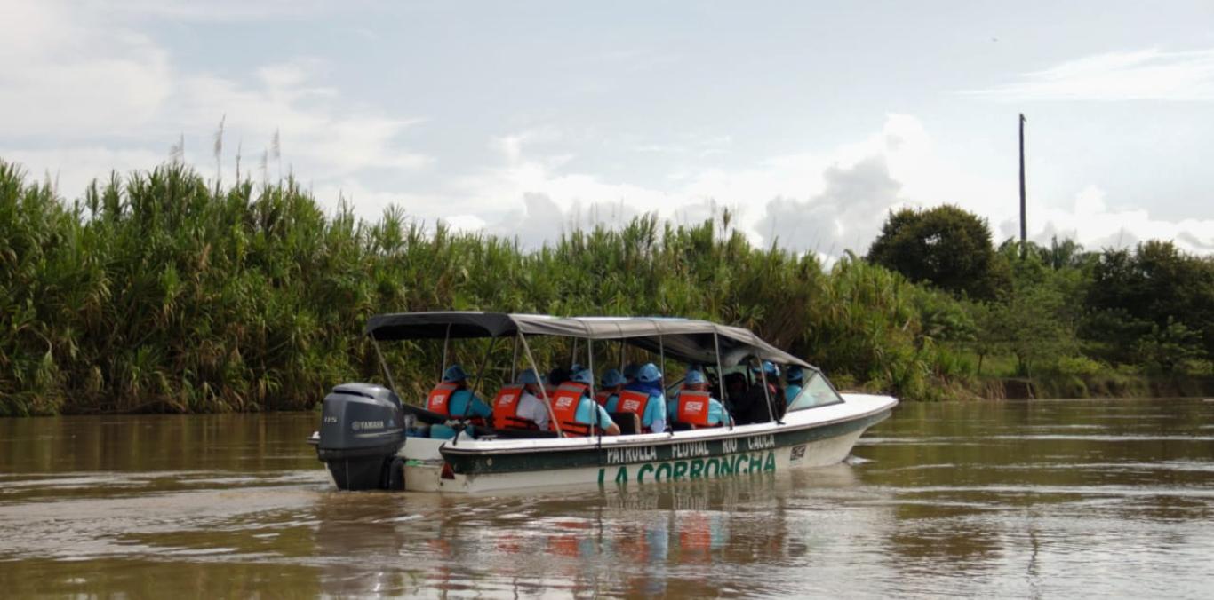 LA "EXPEDICIÓN RÍO CAUCA" TERMINÓ EN CARTAGO, DESPUÉS DE 400 KILÓMETROS 