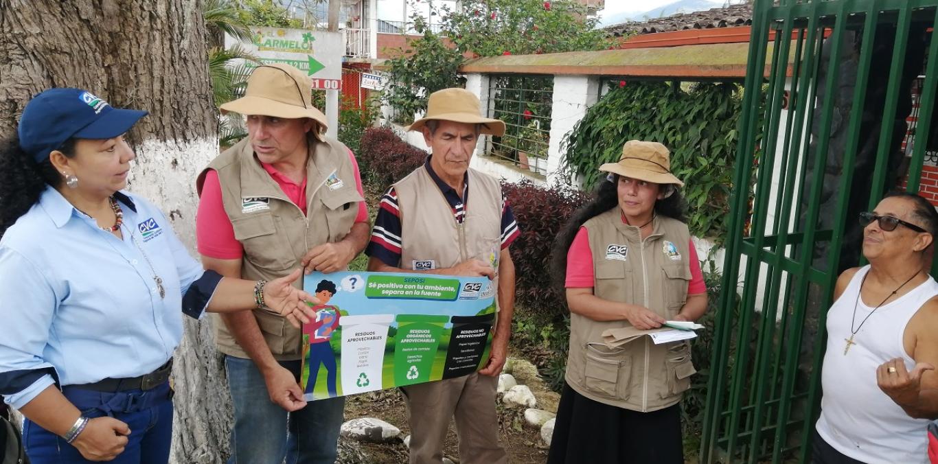 CAMPAÑA DE RESIDUOS SÓLIDOS ARROJA BUENOS RESULTADOS EN ZONA RURAL DE DAGUA