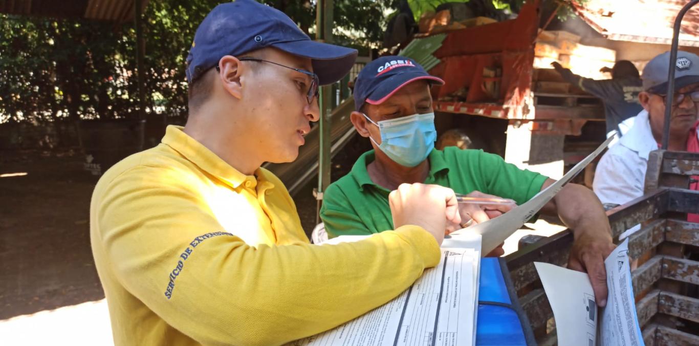 CAMPESINOS DE ROLDANILLO RECIBIERON KITS DE SEGURIDAD ALIMENTARIA 