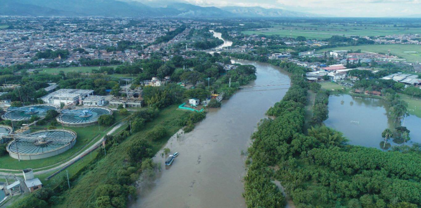 EL RÍO CAUCA ALCANZÓ NIVELES HISTÓRICOS A SU PASO POR CALI