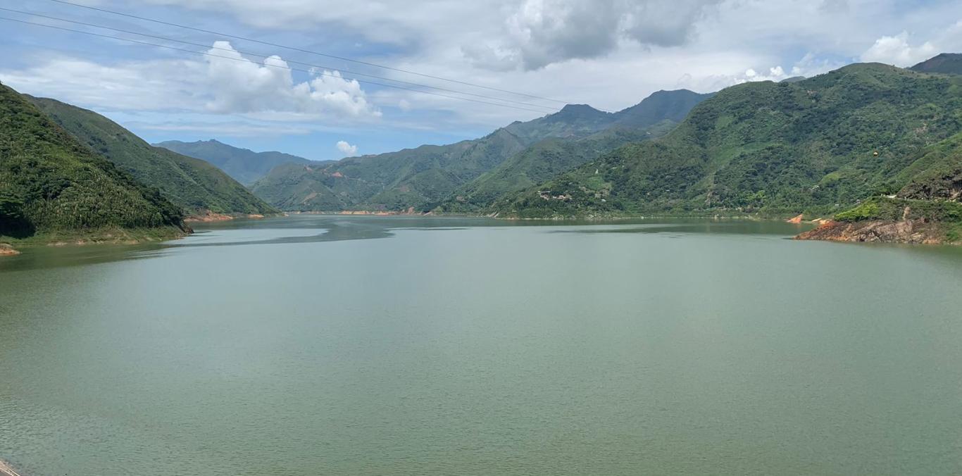 EMBALSE DE SALVAJINA SE ENCUENTRA EN UN 54 % DE SU CAPACIDAD DE ALMACENAMIENTO