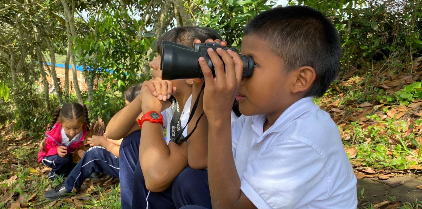 COMUNIDAD INFANTIL RECONOCIÓ LAS AVES Y BIODIVERSIDAD DE SU ENTORNO