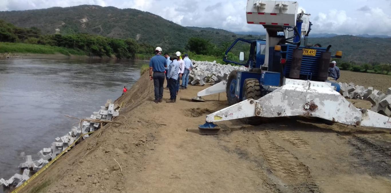 LA CVC HA INVERTIDO MÁS DE 2000 MILLONES DE PESOS EN OBRAS DE MITIGACIÓN EN EL CORREGIMIENTO EL SALTO