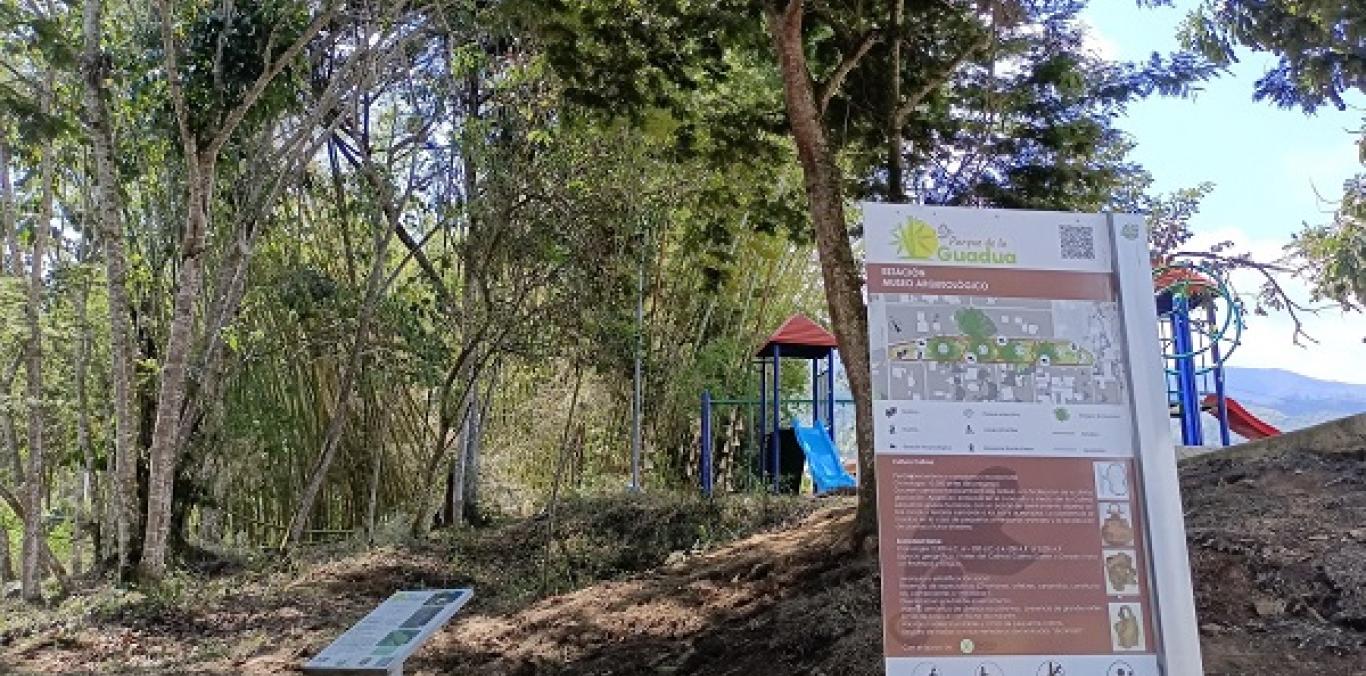 EL PARQUE DE LA GUADUA ES UN LUGAR PARA DISFRUTAR DEL AMBIENTE Y LA RECREACIÓN 