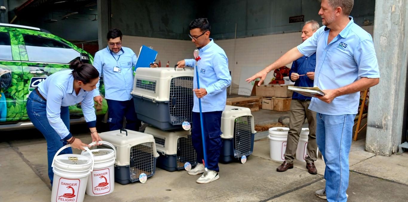 CVC SE DOTÓ DE HERRAMIENTAS PARA EL MANEJO DE FAUNA SILVESTRE