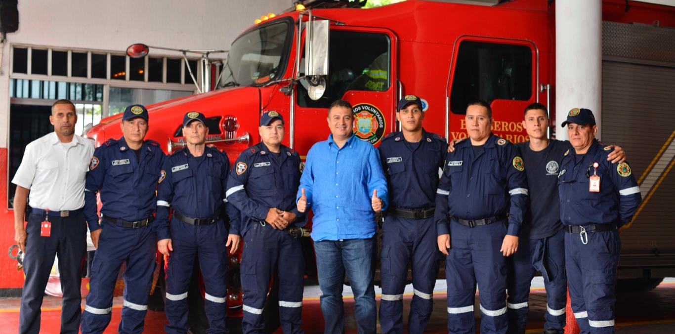 BOMBEROS DE CALI TENDRÁN ESTACIÓN PARA INCENDIOS FORESTALES CONSTRUIDA POR CVC