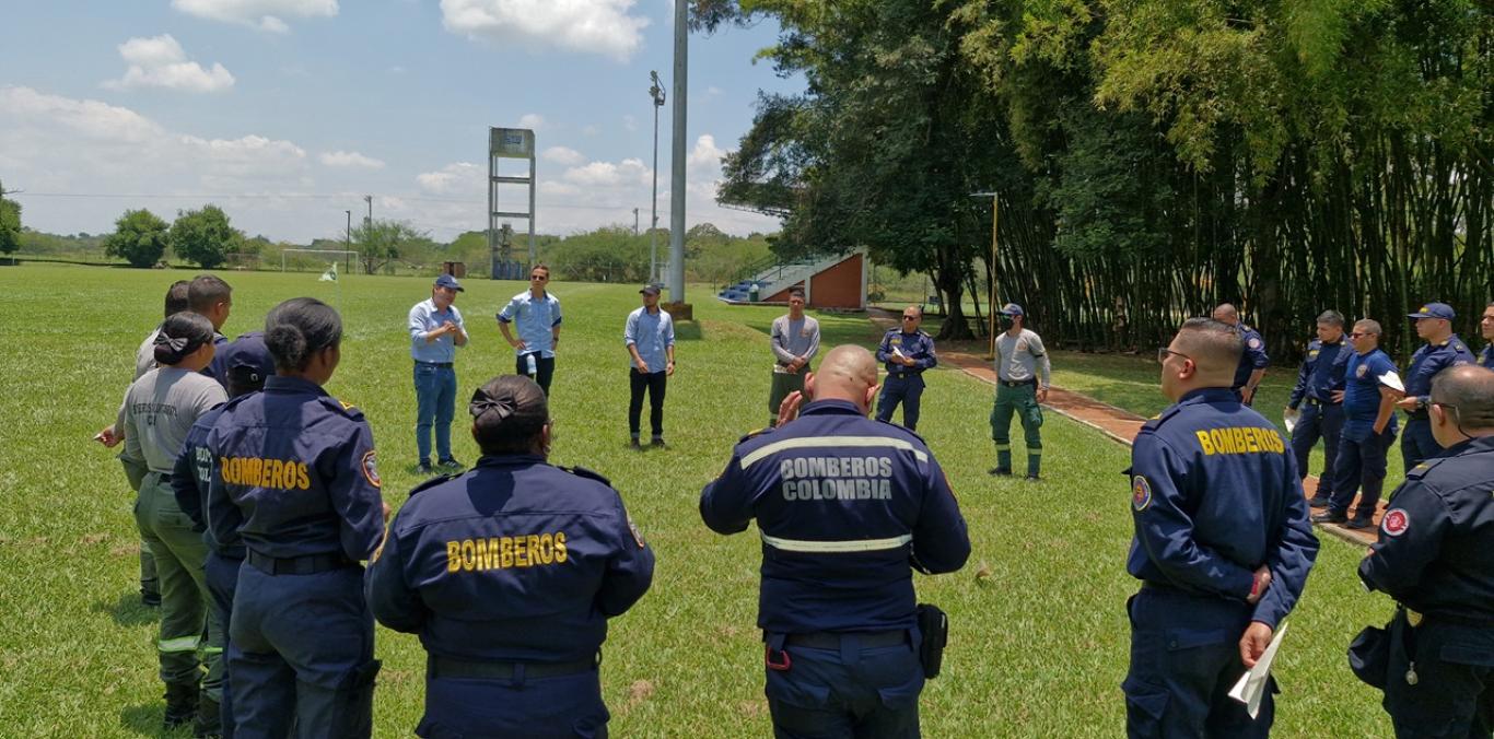 CVC REALIZÓ ENCUENTRO REGIONAL DE BOMBEROS