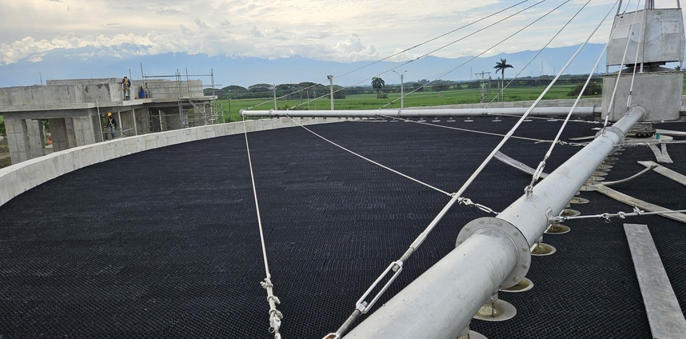 PTAR DE EL CARMELO, EN CANDELARIA, ESTA EN UN 88% DE AVANCE DE OBRA