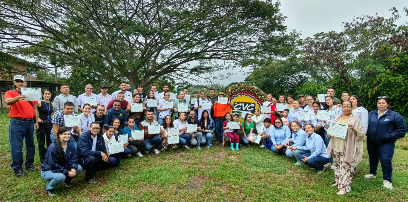 CVC RECONOCIÓ A ACTORES DEL TERRITORIO POR FORTALECER LA CULTURA AMBIENTAL DEL NORTE DEL VALLE