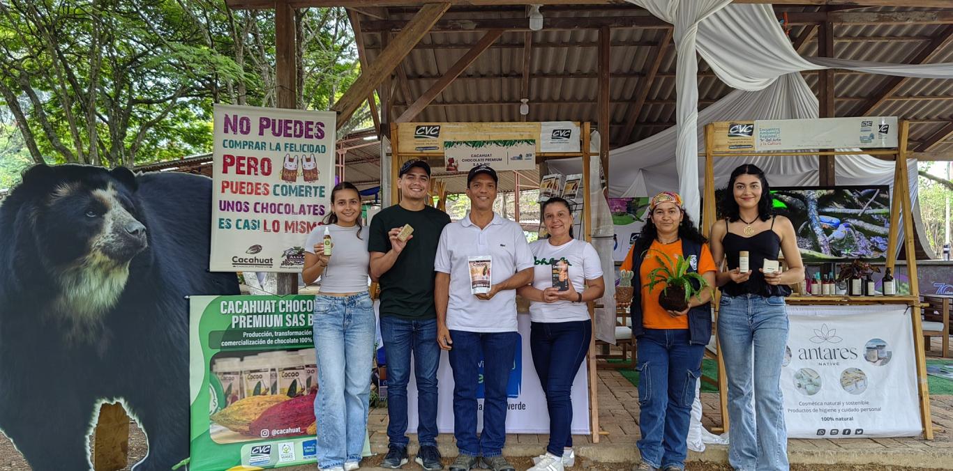 CON ÉXITO, CULMINÓ LA VITRINA DE NEGOCIOS VERDES DE LA CVC EN ROLDANILLO