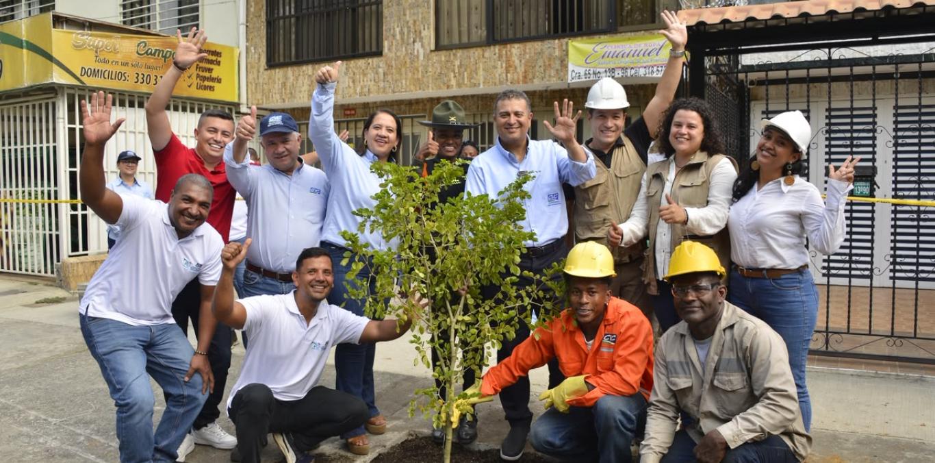 ¿CANSADO DEL CALOR? SE BUSCAN ANDENES PARA CORTAR EL CEMENTO Y SEMBRAR ÁRBOLES