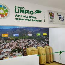 HABILITAMOS UN PUNTO DE RECOLECCIÓN DE RESIDUOS POSCONSUMO EN LA UNIÓN