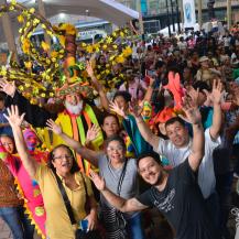 EN LA PLAZOLETA DE SAN FRANCISCO SE VIVIÓ LA COP16 DE LA GENTE 