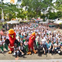 ROQUE Y RUPITO LLEGARON AL PARQUE DE ANDALUCÍA PARA ENSEÑAR MEDIANTE EL JUEGO