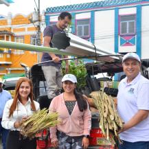 CVC ENTREGÓ INSUMOS AGROECOLÓGICOS A 45 FAMILIAS CAMPESINAS DE VERSALLES