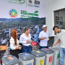 CVC INAUGURÓ PUNTO LIMPIO EN VERSALLES PARA LA CORRECTA DISPOSICIÓN DE RESIDUOS POSCONSUMO