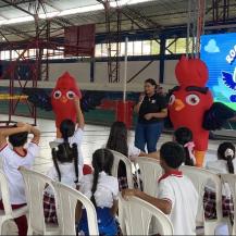 ROQUE Y RUPITO ENCENDIERON LA IMAGINACIÓN DE LOS NIÑOS EN SAN PEDRO