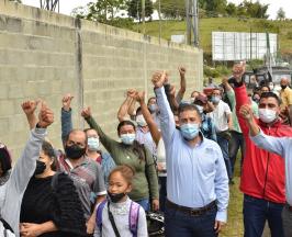 6 ESCUELAS Y 120 FAMILIAS CAMPESINAS  RECIBIERON INSUMOS DE AGROECOLOGÍA