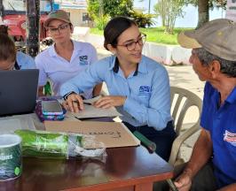 Funcionarios de la CVC visitaron los corregimientos de Miravalles y Taguales en La Victoria, donde atendieron las necesidades de la comunidad, en el marco de la estrategia “CVC en el territorio”	 que busca descentralizar sus servicios corporativos.