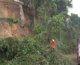 MÁS DE 70 LITROS DE AGUA POR METRO CUADRADO CAYERON AYER EN NORTE DE CALI