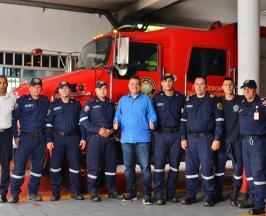 BOMBEROS DE CALI TENDRÁN ESTACIÓN PARA INCENDIOS FORESTALES CONSTRUIDA POR CVC