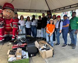 432 KG DE RESIDUOS DE APARATOS ELÉCTRICOS Y ELECTRÓNICOS FUERON ACOPIADOS EN VIJES