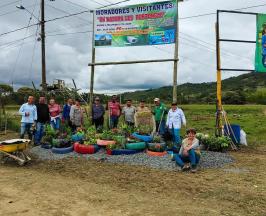 COMUNIDAD DE EL QUEREMAL Y CVC TRANSFORMAN PUNTO CRÍTICO DE BASURAS EN EJEMPLO DE SOSTENIBILIDAD