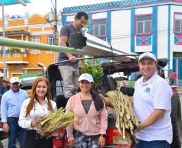 CVC ENTREGÓ INSUMOS AGROECOLÓGICOS A 45 FAMILIAS CAMPESINAS DE VERSALLES