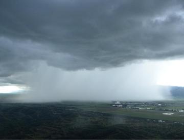 REGRESARON LAS LLUVIAS, TRAS VARIOS MESES DE ALTAS TEMPERATURAS Y TIEMPO SECO