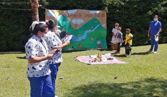 NIÑOS Y NIÑAS DEL QUEREMAL PARTICIPARON DE PICNIC AMBIENTAL