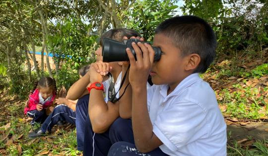 COMUNIDAD INFANTIL RECONOCIÓ LAS AVES Y BIODIVERSIDAD DE SU ENTORNO