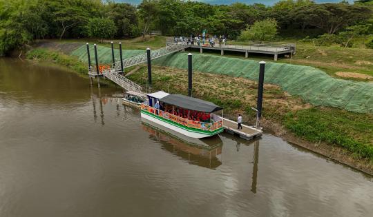 DESDE HOY ZARPA LA NAVEGACIÓN ECOTURÍSTICA DEL RÍO CAUCA