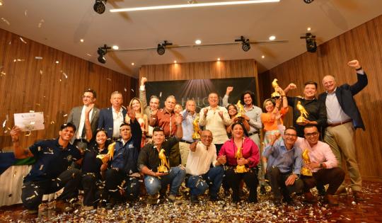 ESTOS SON LOS GANADORES DE LOS HALCONES DE ORO CVC 2024