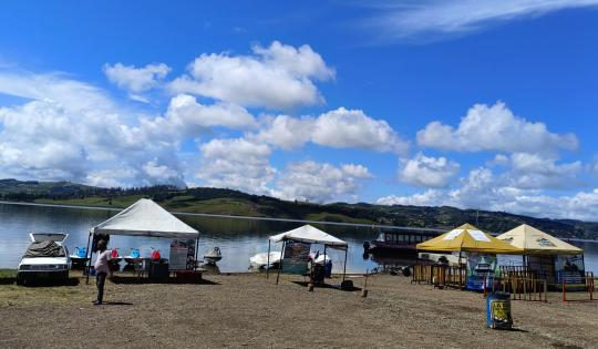 CVC Y COMERCIANTES SE UNEN PARA MITIGAR IMPACTOS AMBIENTALES EN LAS ZONAS TURISTICAS DEL EMBALSE CALIMA