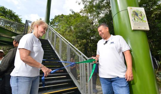 LA CVC CONSTRUYÓ TORRE DE AVISTAMIENTO DE 30 METROS DE ALTURA Y SIETE NIVELES EN PANCE 