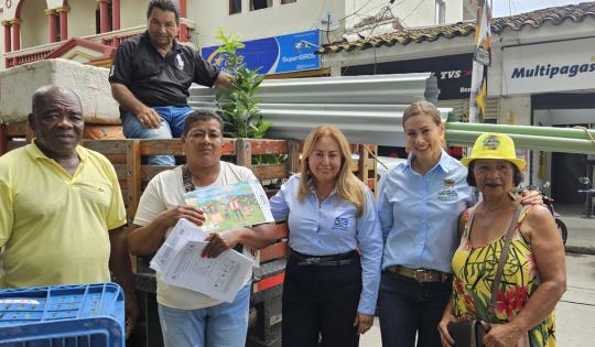 134 FAMILIAS CAMPESINAS DE CANDELARIA, PALMIRA Y FLORIDA RECIBIERON KITS DE SEGURIDAD ALIMENTARIA
