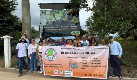 GUARDIANES DEL RECICLAJE CELEBRAN SU LABOR EN LA RESERVA DE YOTOCO
