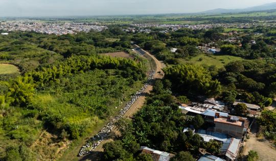CVC ENTREGA A FLORIDA OBRA QUE MITIGARÁ INUNDACIONES DEL RÍO FRAYLE